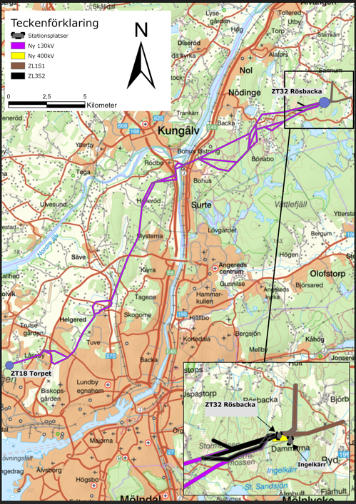 Samrådda alternativ gällande projekt Regionnätsförstärkningar Göteborg